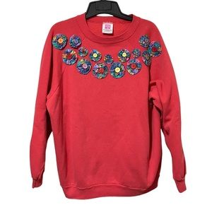 Vintage 90's Yo-Yo Patch Pink Sweatshirt